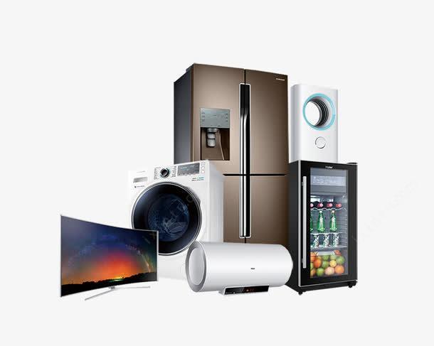 家電組合PSD免摳素材與新圖網(wǎng)攝影攝像服務(wù)